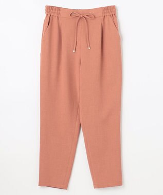 ANY 【接触冷感・UVケア】イージーケア美脚 パンツ コーラル