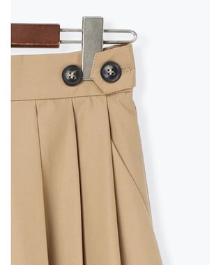 Te chichi タイプライタータックフレアスカート ベージュ