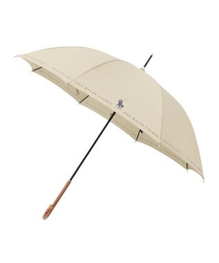 MOONBAT POLO RALPH LAUREN （ポロ ラルフローレン） 長傘 無地 ポロポニー ロゴ ベージュ