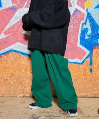 WEGO スケーターパンツ ダークグリーン