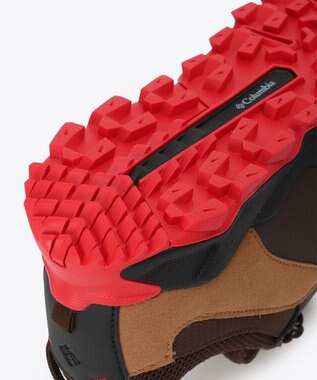 Columbia Columbia/ セイバー シックス ロー アウトドライ ワイド /コロンビア Bark、 Red Spark