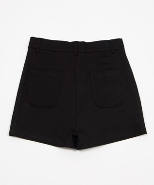 WEGO ツイルマイクロショートパンツ ブラック