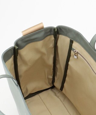 airlist 【軽量・牛革】トートバッグ（L）Tram トラム ハーブグリーン
