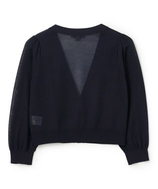 TOCCA 【星風まどかさん着用】SHEER CARDIGAN カーディガン ネイビー系