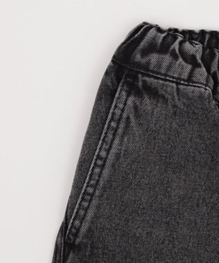 WEGO 【KIDS/150cm/160cm/ウエストゴム】デニムイージーカーゴパンツ（JUNIOR） デニムブラックソノタ