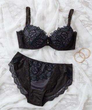 Wing Wing Lesiage　【2710シリーズ】ブラジャー　クチュール感あふれる贅沢な総レース　ウイング／ワコール　PB2710 コン