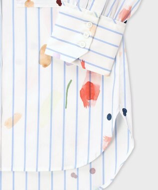 Paul Smith Mark Making プリント ブラウス オフホワイト