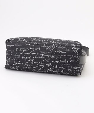 ICB 【A4サイズ収納可】5cityレタードプリント ショルダーバッグ 5cityプリント系