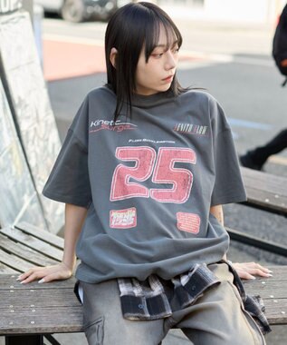 WEGO 【ユニセックス着用ITEM/SMLサイズ展開】ヴィンテージライクグラフィックT（SS） 柄6