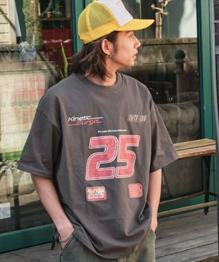 WEGO 【ユニセックス着用ITEM/SMLサイズ展開】ヴィンテージライクグラフィックT（SS） 柄6