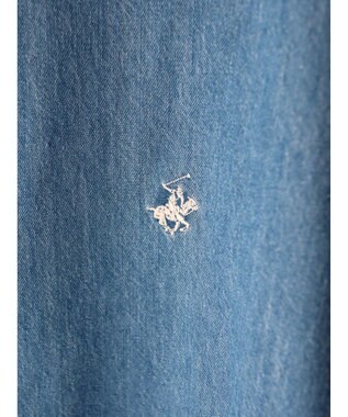 AMERICAN HOLIC ドロップショルダーＢＩＧシャツ／Ｂ．ＨＰＯＬＯＣＬＵＢ Light Indigo