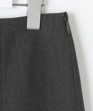 J.PRESS LADIES 【洗える】アルガンシルク スカート グレー系