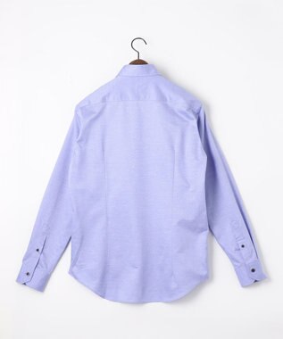 JOSEPH ABBOUD 【ストレッチで快適な着心地・イージーケア】ジャージー シャツ サックスブルー系