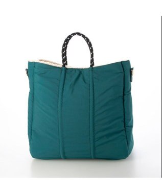 UNBILLION カシュカシュ cachecache / ボア刺繍リバーシブル2wayトート ベージュ