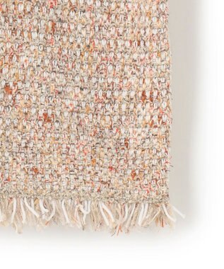 23区 S 【見上愛さん着用/GLOW11月号掲載】ツイード ニット ジャケット オレンジミックス