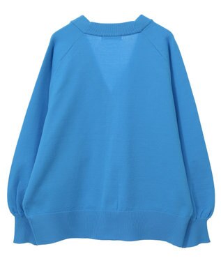 Green Parks スポンディッシュＶネックカーディガン Blue