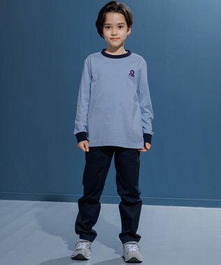 J.PRESS KIDS 【140-170cm】ベーシック ロゴカットソー サックスブルー系