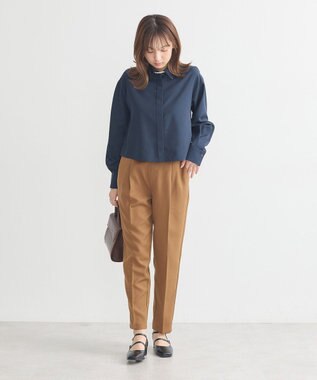 earth music&ecology テーパードパンツ Camel