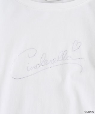 earth music&ecology シンデレラ／ビジューロゴプルオーバー White