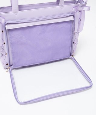 WEGO 【痛バ＆推し活グッズ】レースアップフレーム痛バッグS【一部店舗限定】 ライトパープル