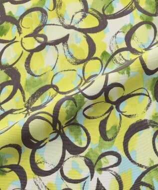 組曲 プランタンプリント フレアスカート イエロー系5