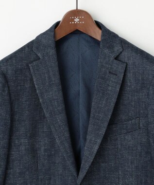 JOSEPH ABBOUD 【多機能/ストレッチ】ツィーディージャージー ジャケット ブルー系