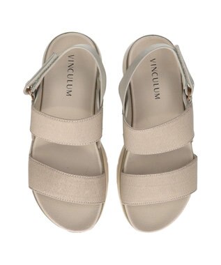Bridget Birkin 【VINCULUM】ライトソールベルクロサンダル グレー