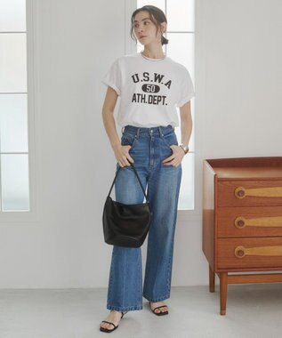 WEGO 【ANGIE VINTAGE】カレッジロゴプリントTee 柄12