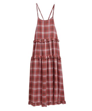 Green Parks ・Ｐｅｔｉｔ　Ｆｌｅｕｒ　オンブレーチェックキャミワンヒ Brown