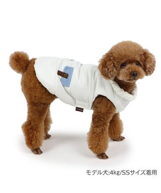 PET PARADISE ペットパラダイス エアベスト 《デニムポケット》 超小型犬 小型犬 ホワイト