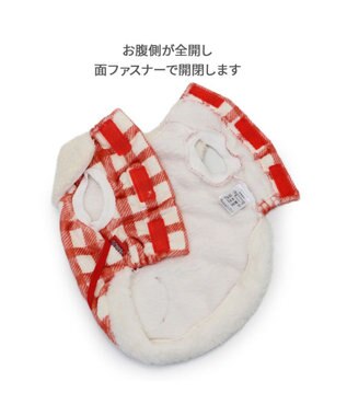 PET PARADISE スヌーピー ハートボアベスト《レッド》小型犬 ホワイト×レッド