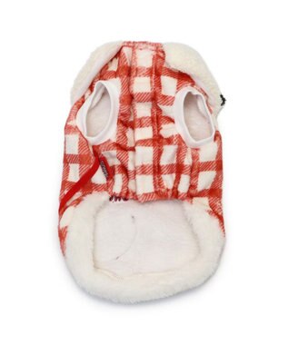 PET PARADISE スヌーピー ハートボアベスト《レッド》小型犬 ホワイト×レッド