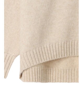 Green Parks ＭｉｘカラーＶネックニットプルオーバー Light Beige