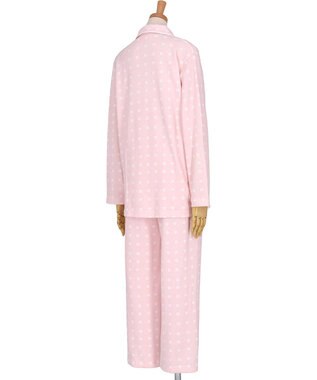 ワコール／睡眠科学 パジャマ 綿100%(本体) あったか SOU・SOU（R） 長袖 長ズボン レディース YDW480 睡眠科学／ワコール ピンク