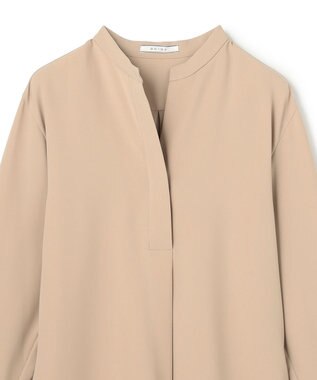 BEIGE， 【セットアップ対応】SPHENE / スタンドカラープルオーバーブラウス Beige