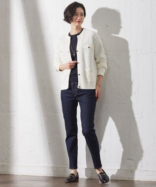 J.PRESS LADIES 【3way】ダブルリングラリエット ネックレス ゴールド系