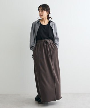 CRAFT STANDARD BOUTIQUE オーバーサイズサテンシャツ Gray
