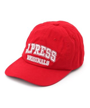 J.PRESS MEN 【J.PRESS ORIGINALS】【UNISEX】Cotton Twill College Logo Cap