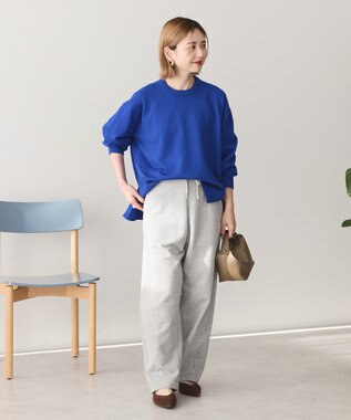 AMERICAN HOLIC 【WEB限定】バイパチサイドスリットニットプルオーバー Blue