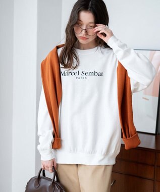 WEGO 【WEB限定】クルーネックプルオーバー 柄6