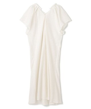 BEIGE， VIVIENNE / Vネックワンピース Ecru