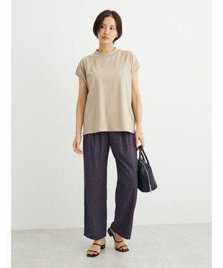 Green Parks ・ＳＵＧＡＲ　ＳＰＯＯＮ　ハイネックフレンチＴシャツ Gray Beige