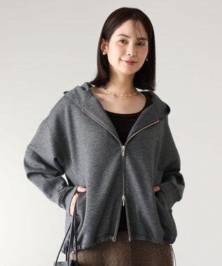 Green Parks ダンボールＺＩＰパーカー Dark Gray