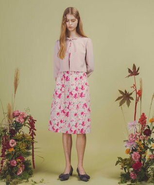 TOCCA 【洗える・消臭】SCARLET MALLOW ドレス ピンク系7