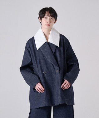 洗える/シワになりにくい】Pacable Aline Blouson パッカブルA