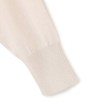 J.PRESS YORK STREET 【WOMEN】シアーカーディガン ライトグレー系