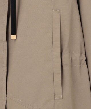 組曲 S 【WEB限定】フード付きライトブルゾン モカカーキ系