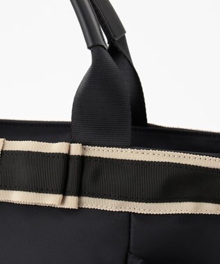 TOCCA DUAL RIBBON NYLON TOTE M トートバッグ M ブラック系