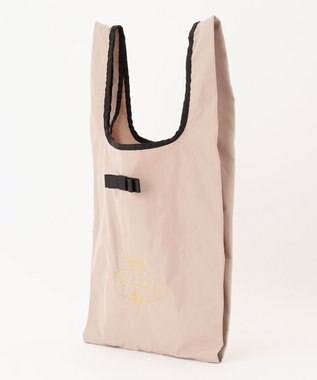TOCCA 【WEB＆一部店舗限定】【折り畳み収納可能】POINT OF RIBBON ECOBAG エコバッグ ベージュ系