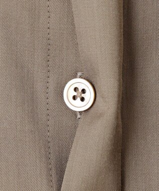 自由区 S 【洗える】シルキータック ワンピース シナモン